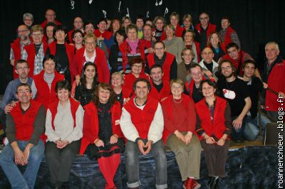 Pr�s de 50 choristes de La Source